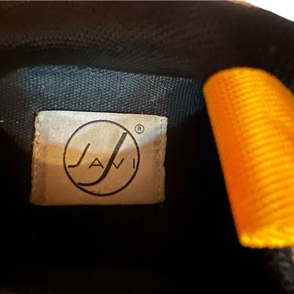 Vibrant Purple and Yellow Sneakers with Chunky Soles - Picture 7 of 10